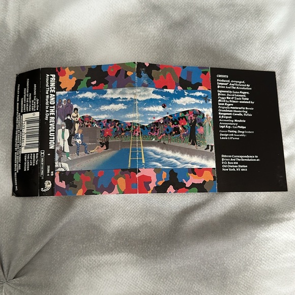 Prince & the Revolution cassette tape sleeve. “Around the world in a day”. - Picture 5 of 7